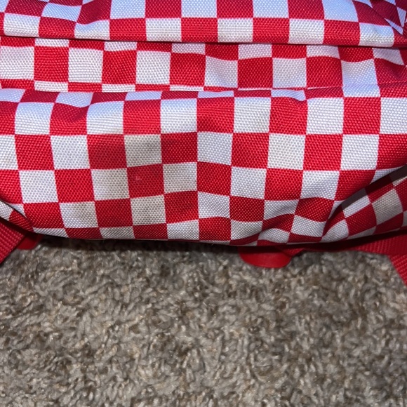 Vans Red Checkered Book bag see pics for measurements - Picture 4 of 11